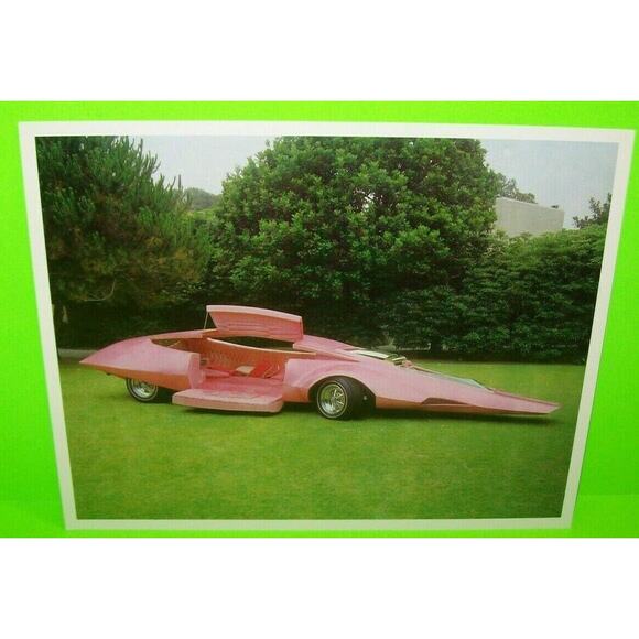 Pink Panther Limousine California Show Racer Car Original Photo Jay Ohrberg 1969 - Picture 1 of 12